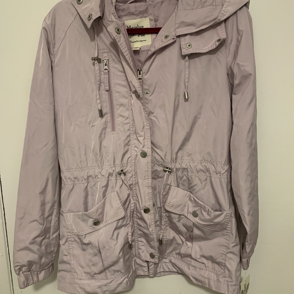 Lavender Anorak Rain Jacket